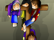 «Con crucificados»