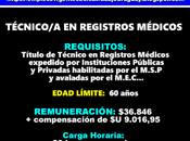 Técnico-a registros médicos