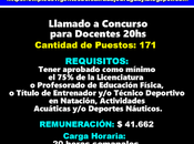 Llamado Concurso para Docentes 20hs