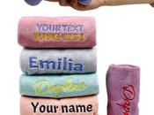 Regala toallas personalizadas sorprende clientes