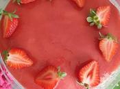 Tarta Mousse Queso Fresas