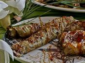 Frixuelos (creps) rellenos crema pastelera