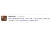 Cinco años Twitter