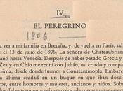 Chateaubriand peregrino (1805-1806)