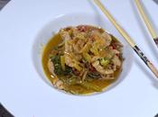 Chop suey pollo pavo