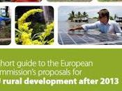 Guía breve propuesta Comisión Europea para desarrollo rural después 2013