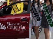 Cristina limongi recibe renault kwid elección “reina cayambe 2025”