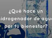 ¿Qué hace hidrogenador agua bienestar?