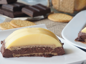 Flan vainilla chocolate, horno.