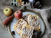 Hojaldres enrejados manzana