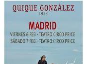 Quique González, conciertos Teatro Circo Price 2026