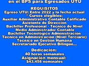 Convocatoria: Pasantías Administración para Egresados