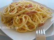 Espaguetis carbonara