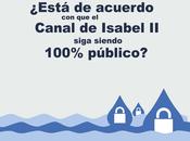 #ElAguaDeMadrid: marzo, consulta social sobre privatización CYII
