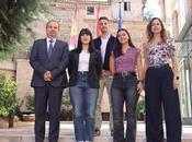 Rodrigo recibe tres jóvenes C-LM formar Asuntos Europeos