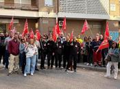 CCOO Guadalajara concentra Logistics Cabanillas Campo contra represalias sindicales