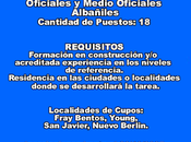 Oficiales Medio Albañiles