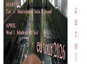 Caroline, conciertos España 2026