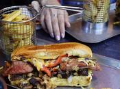 Madrid auténtico Philly Steak Sándwich Pastrami Americanos