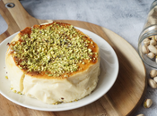 Tarta queso pistacho freidora aire