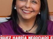 Delcy Rodríguez habría negociado secreto transición Maduro