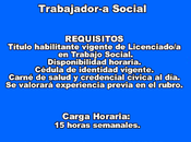 Trabajador-a Social(Durazno)
