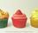 Cupcakes frutas