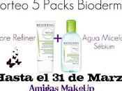 Sorteo Packs Biodmerma "Pore Refiner Agua Micelar Sébium". Sientente guapa cualquier lugar.