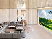 nueva dimensión entretenimiento: pantalla convierte casa cine lujo