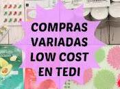 Compras variadas Tedi (aromaterapia, mascarillas, papeleria, calcetines...)