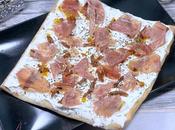 Hojaldre jamón crema