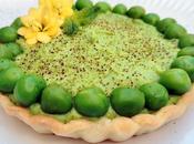 Tartaleta crema chicharos hierbabuena