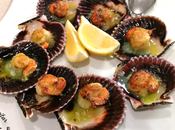 Zamburiñas volandeiras plancha