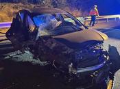 Localizado causante accidente circular dirección contraria Aiguaviva (Girona)