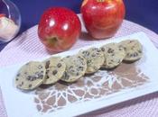 Galletas manzana roja chocolate gluten