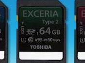 Toshiba EXCERIA, rápidas mercado