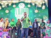 Ricardo Gallardo lleva celebraciones navideñas familias Ahualulco Mexquitic