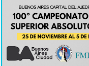 100º Final Campeonato Argentino Superior Absoluto Ronda
