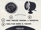 Tacómetro electrónico marca 1966