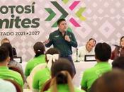 Ricardo Gallardo informa avances acciones salud para familias potosinas