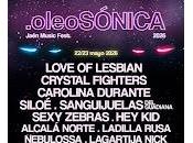 OleoSónica Jaén Music Fest 2026, Cartel