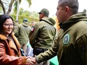 Paty Aradillas reconoce labor Guardia Civil Municipal Villa Pozos
