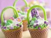 Cupcakes Cesta Pascua