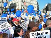 Manifestación contra aborto